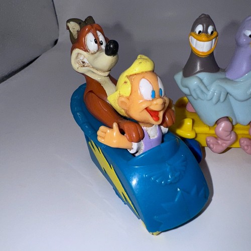 Vintage 1993 McDonald's Animaniacs Mindy & Buttons Wild Ride Toy Pigeons - Picture 3 of 6