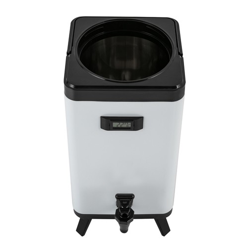 Insulated Beverage Server/Dispenser 3.17 Gallon Hot & Cold Drinks w/ Thermometer - Picture 5 of 21