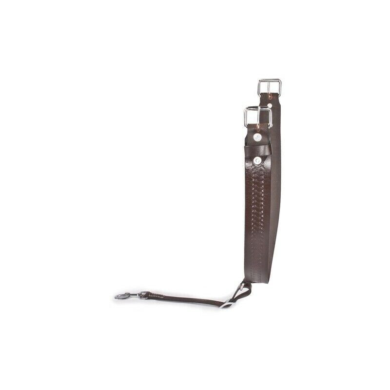 Croupe Western Arrière En Cuir Pour Cheval - Cinch De Flanc - Fabriqué En Inde - Neuf