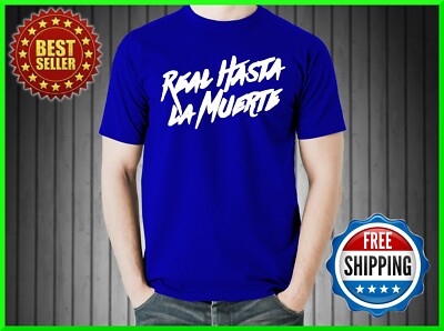 ANUEL AA SHIRT REAL HASTA LA MUERTE ANUEL CAMISA MIAMI PUERTO RICO PREMIUM SHIRT