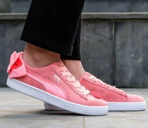 tenis puma de gamuza para mujer