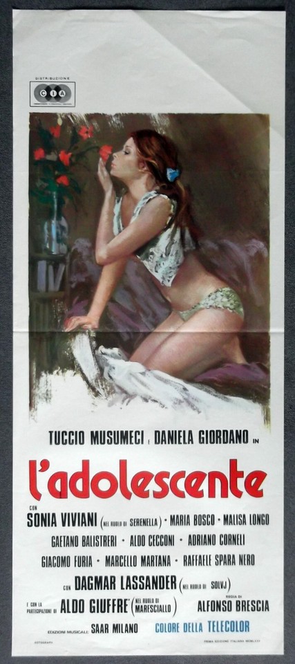 Locandina di L'adolescente (1976)