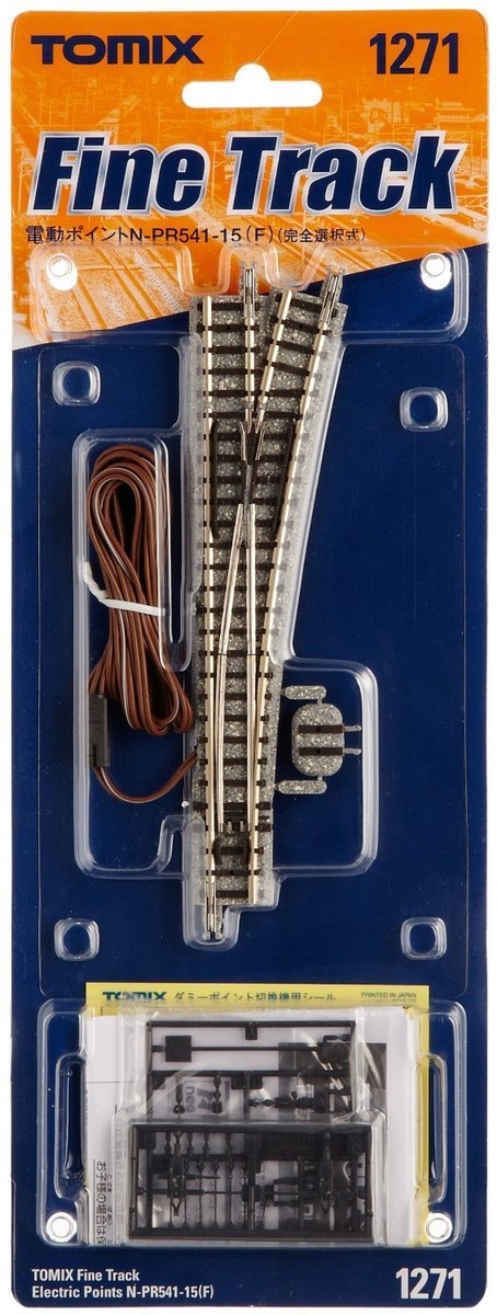 Tomix 1271 Electric Turnout N-PR541-15(F) Power-routing Selective