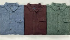 NEW Men's Prana Tannler Flannel Button-Front Long Sleeve Shirt