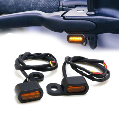 Mini LED Blinker Blinkleucht Für Harley 96-14 Softail 96-17 Dyna 96-13 Sportster