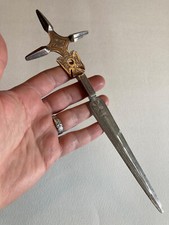 Coupe Papier Ancien en Argent ethnique (bas titre) Touareg du Sahara.