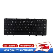 New US Keyboard Non-Backlight for HP ProBook 640 G1 645 G1 738687-001