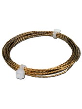 1 x 2 m Ring STC Schneidedraht 0,8 mm gedreht Austrenndraht für Scheibenkleber  