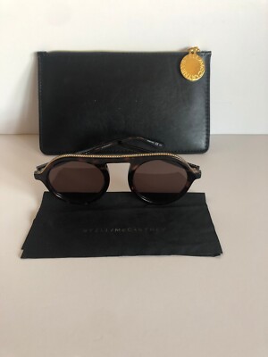 Stella McCartney Round Tortoise/Bronze brown lens SC0031S 