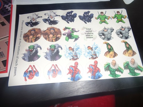 MARVEL SPIDER SENSE SPIDER-MAN MEMORY MATCH SPIEL VERSIEGELTE TEILE OFFENE BOX GEBRAUCHT - Bild 2 von 16