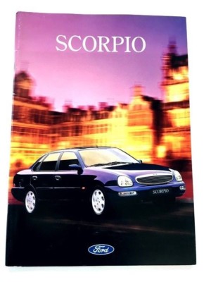 1997 Ford Scorpio 56-page Dutch Original Car Sales Brochure Catalog - Ghia