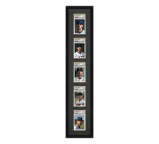 PSA Graded Card Frame Display Holds (5) Slabs Baseball, UV Protection (optional)