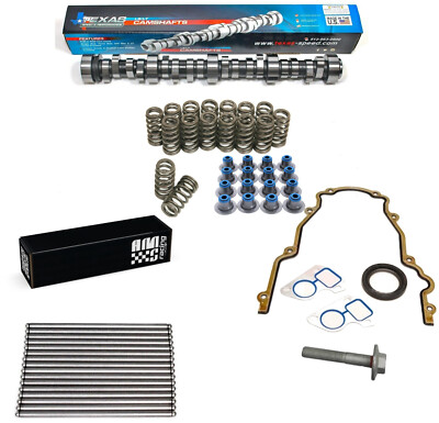 Texas Speed TSP Chopacabra LS Truck Install Cam Kit with & Pushrods 4.8 5.3 6.0L