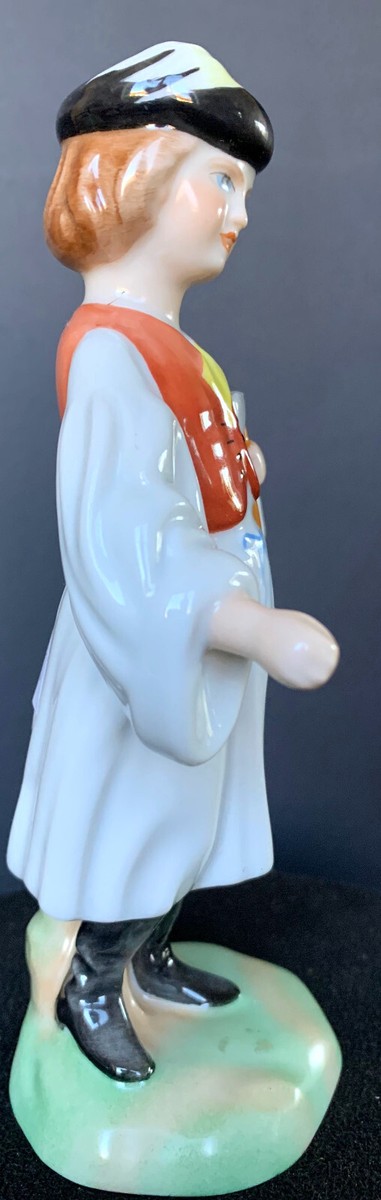斧をもった少年　＃5503　ヘレンド　HEREND　ハンガリー　ヴィンテージ Vintage Herend Hungary 5503 Boy With Axe Or Hatchet Figurine | eBay
