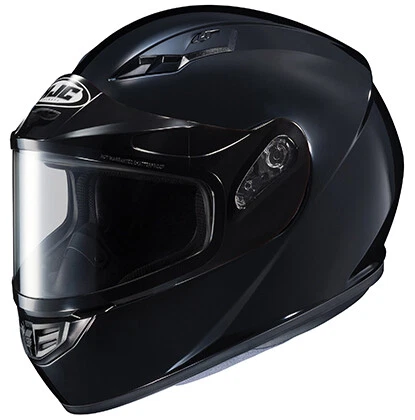HJC 131 606 CS R3 Solid Framed Dual Lens Helmet 2XL Black eBay