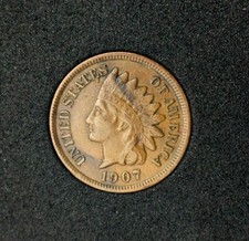 1907 Indian Head AU Almost Uncirculated Full Liberty 2 Diamonds Combo Shipping !