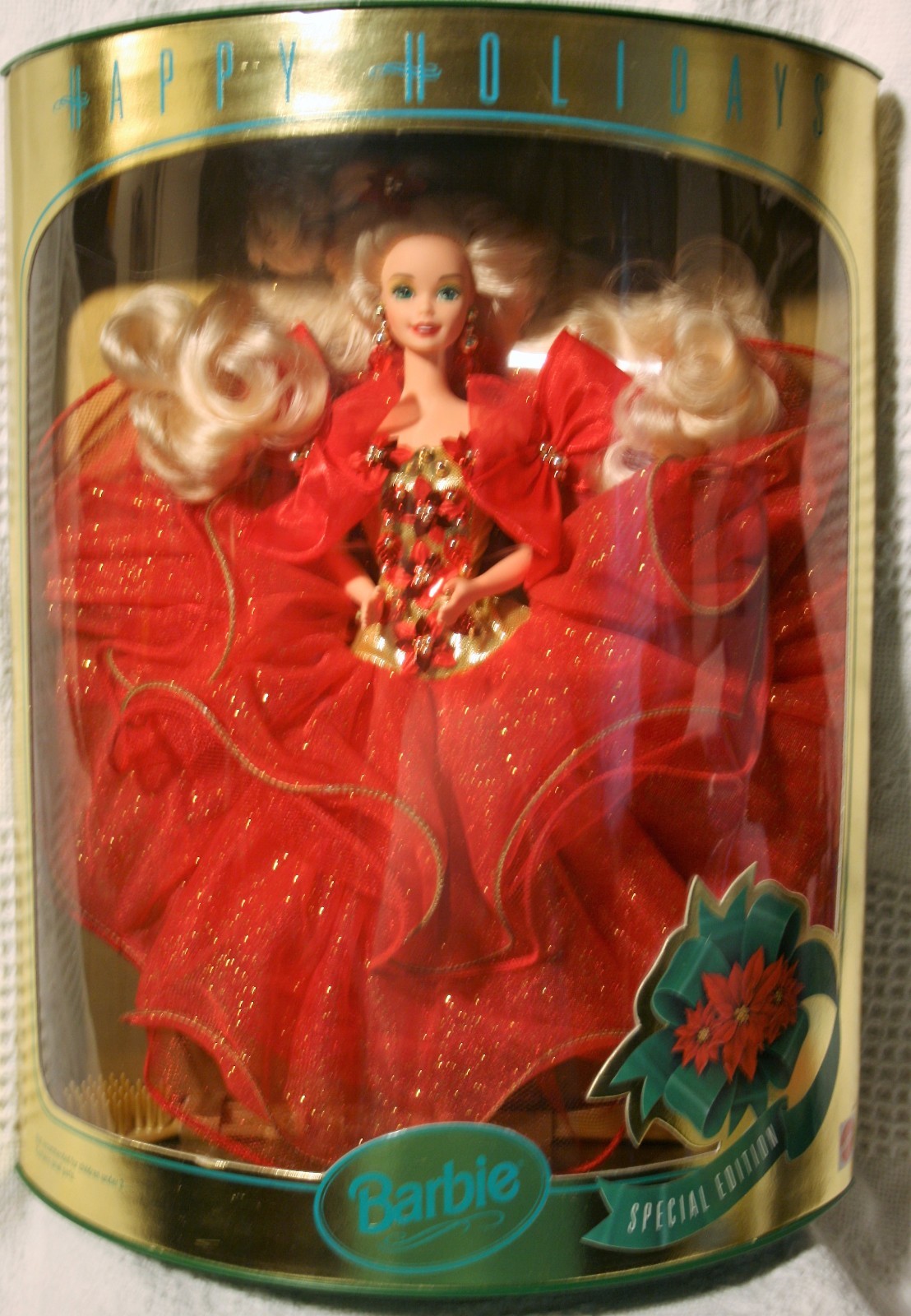 1993 happy holidays barbie