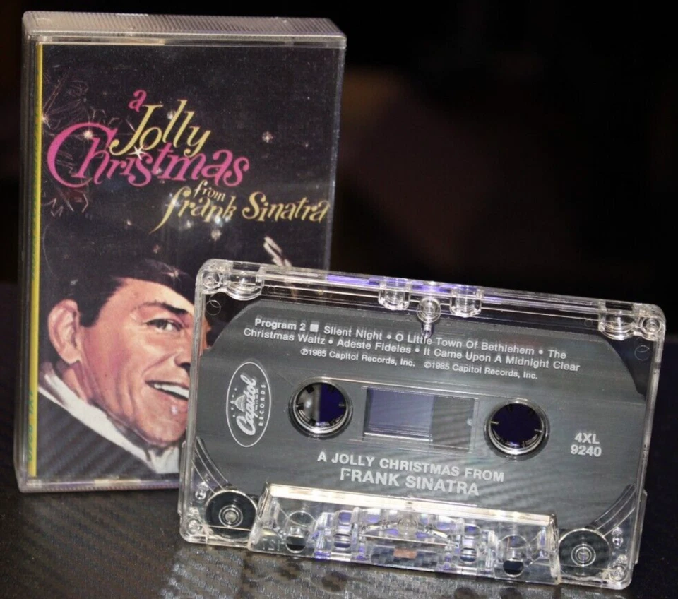 A Jolly Christmas From Frank Sinatra – Audio Cassette – 1985 Reissue – Capitol - Image 4 of 4