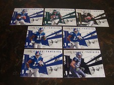 2009 Donruss Rookies & Stars Football--Cross Training--Lot Of 7--Dupes--See List