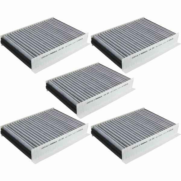 5X Mahle/Knecht LAK 250 Filter Innenraumluft Pollenfilter Innenraumfilter-image