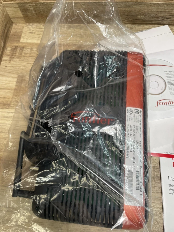 VERIZON FIOS Frontier Actiontec MI424WR Rev.I Gigabit Wireless Router Modem - Image 2 of 4