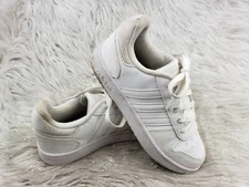 ADIDAS F35891 White Leather Sneakers Youth Size US 3