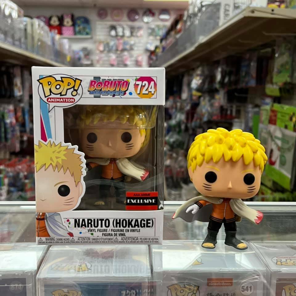  Funko Boruto Naruto (Hokage) Pop Figure (AAA Anime Exclusive) :  Toys & Games