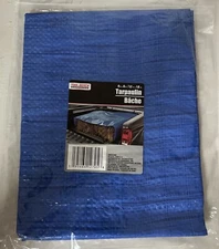 Tool Bench Hardware Blue  Mesh  Tarpaulin 4x6 ft 1.2m *1.8m Cover Shade Set Of5