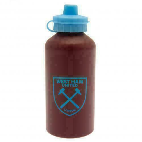 West Ham FC Aluminium Drinks Bottle MT Officially Licensed