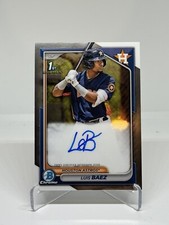 2024 BOWMAN CHROME LUIS BAEZ 1st AUTO Houston Astros