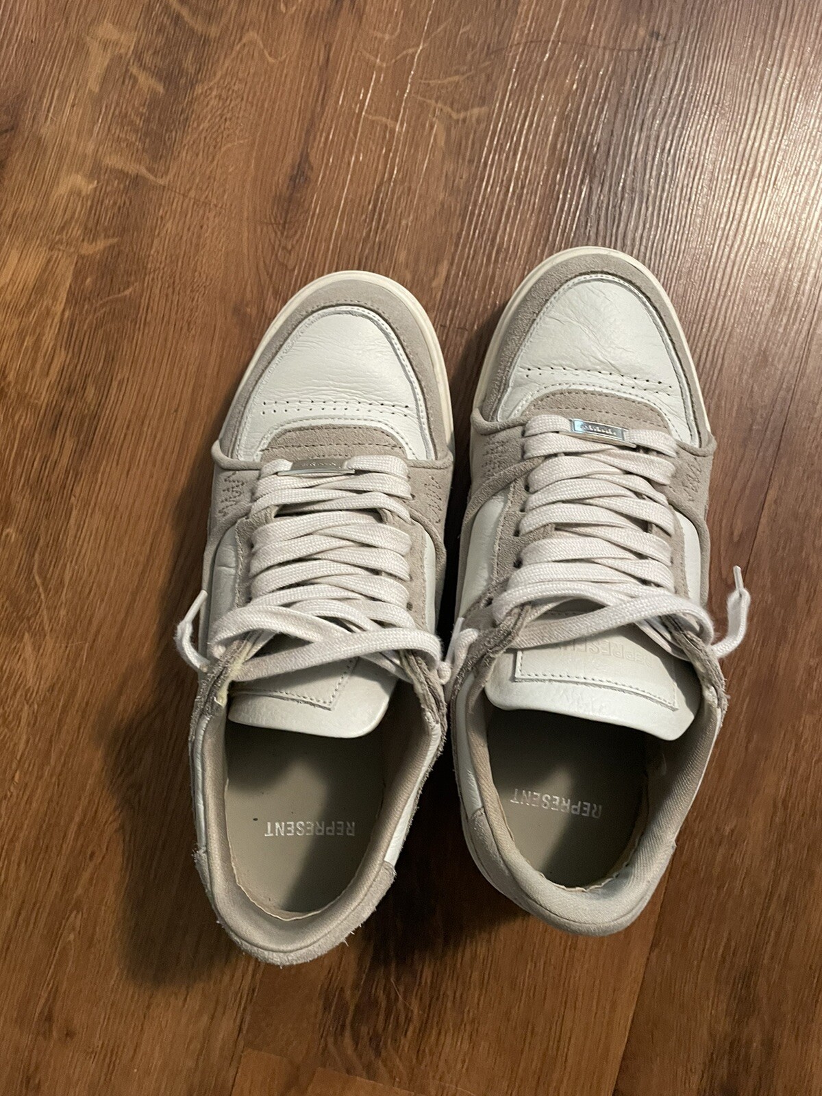 Represent Apex Low Taupe Size 9.5 US Worn Twice MSRP $325 image 2