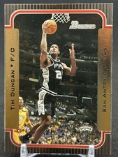 Tim Duncan 2003-04 Bowman #40 San Antonio Spurs