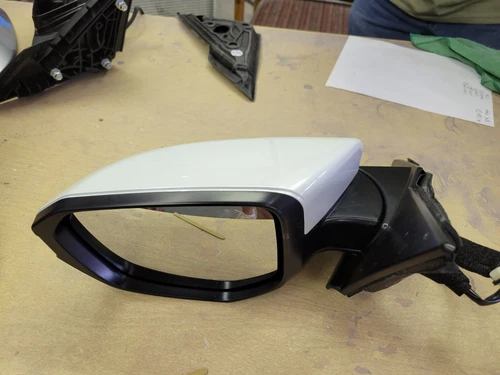 NEW PEARL WHITE 19-21 Mirror fits Honda Civic LX & Sport Driver LH Coupe Sedan