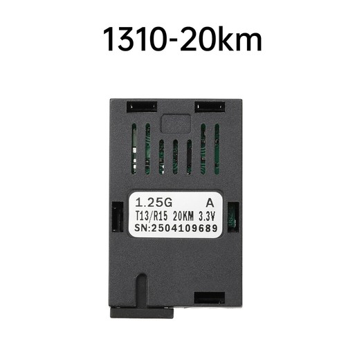 Pair 1.25G 1*9 Gigabit Fiber Optical Module 1000M Single Mode 1310/1550nm 3/20KM - Afbeelding 6 van 26