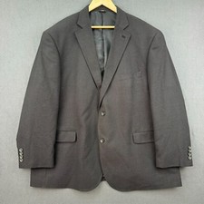 Oak Hill Blazer Mens 2XL 50/52 Regular Grayish 2 Button Sports Coat Double Vent