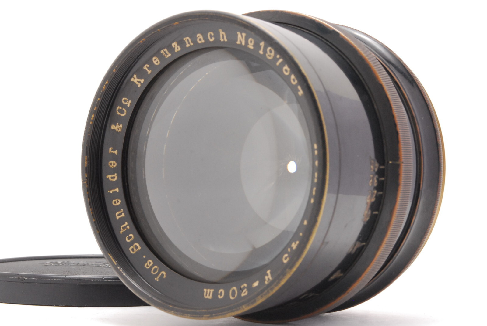 シュナイダー Xenar 30cm 300mm f4.5 Lens #3614L Rare* Schneider-Kreuznach Xenar 30cm 300mm f/4.5 Barrel Lens From