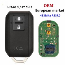 Genuine 2 Button Smart Key For Suzuki Ertiga 2018-2020 Vitara Wagon R Swift 2017