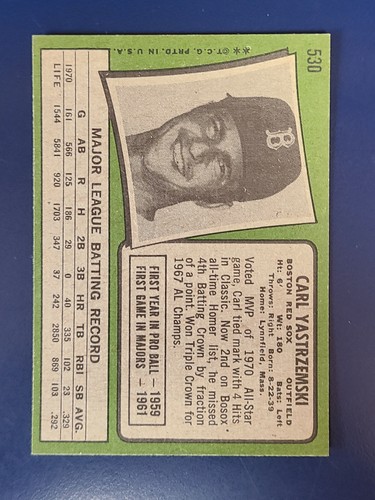 1971 Topps Baseball Cards Complete Your Set You Pick Choose Each #269 - 640 - Picture 245 of 289