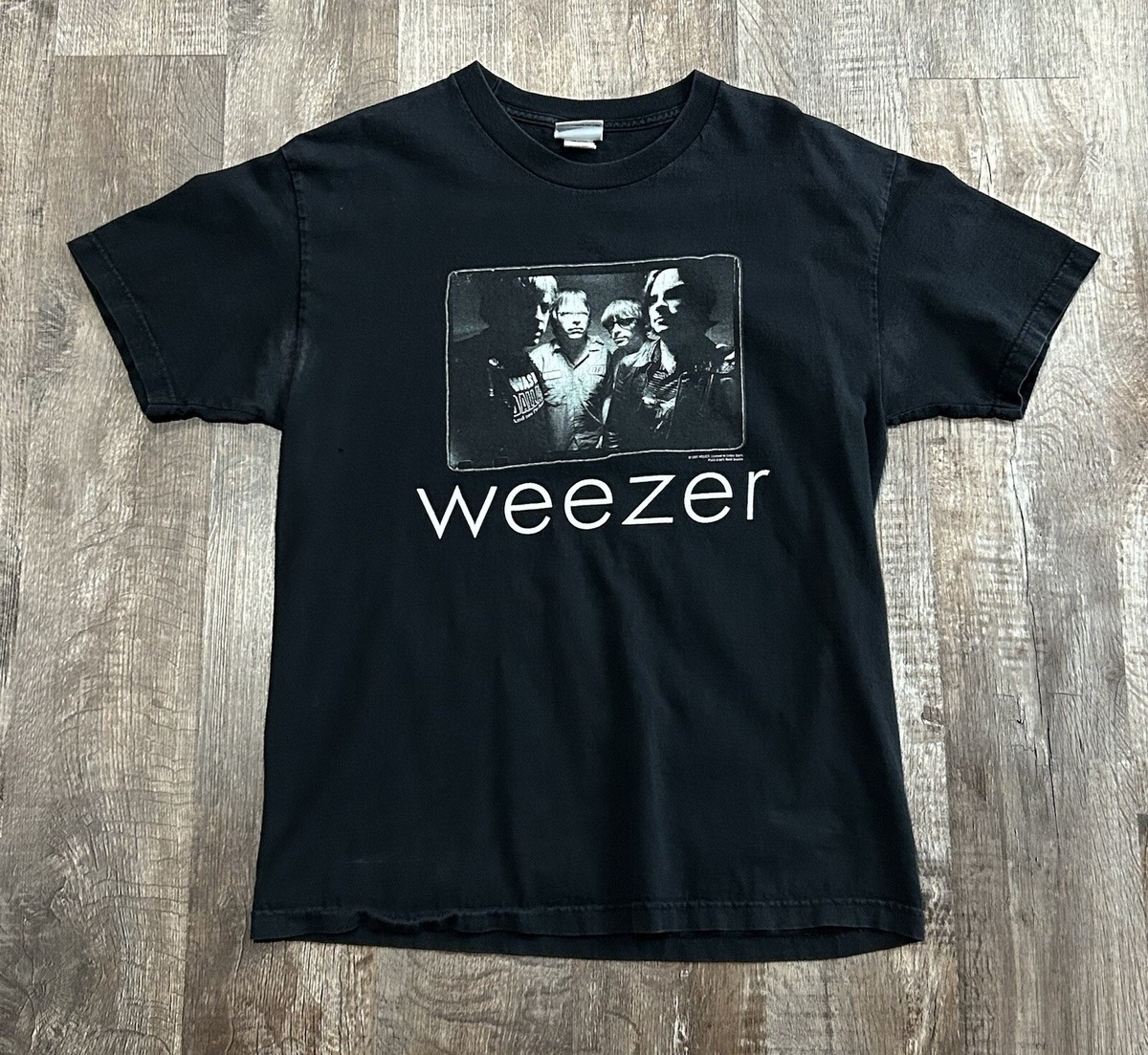 【美品】 古着 00sビンテージ USA製 weezer ツアーTシャツ M 美品】 古着 00sビンテージ USA製 weezer ツアーTシャツ M
