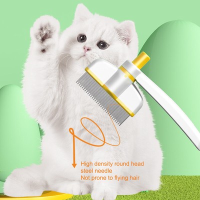 Cat Dog Hair Grooming Care Comb Long Hair Pet Removes Hairs Cleaning Bath Brush