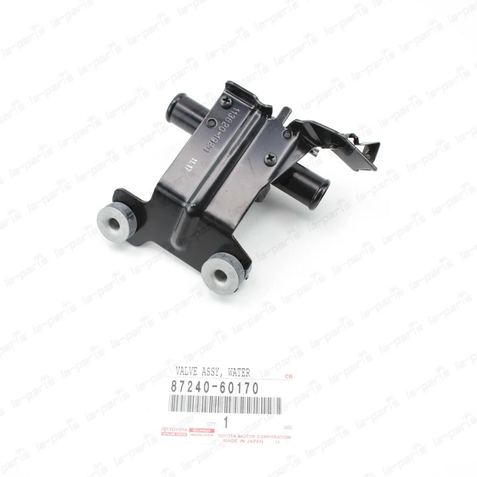 Nuevo Genuino OEM Toyota LC80 Lexus LX450 FZJ80 Calentador Válvula Agua 87240-60170 Foto 2 de 4