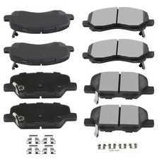 D1679 8pcs Ceramic Brake Pads Front Rear 14-20 Outlander 16-24 Outlander Sport D1679 8pcs Ceramic Brake Pads Front Rear 14-20 Outlander 16-24 Outlander Sport