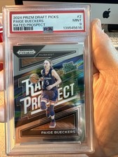 2024 PRIZM DRAFT PICKS #2 PAIGE BUECKERS RATED PROSPECT PSA 9