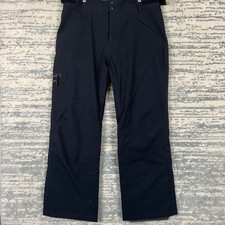 Boulder Gear Mens Black Insulated Snow Ski Pants Cargo Pockets Style 2022R L