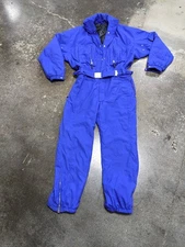 Bogner Snowsuit Blue Ski Suit Snow Tracksuit Size 46