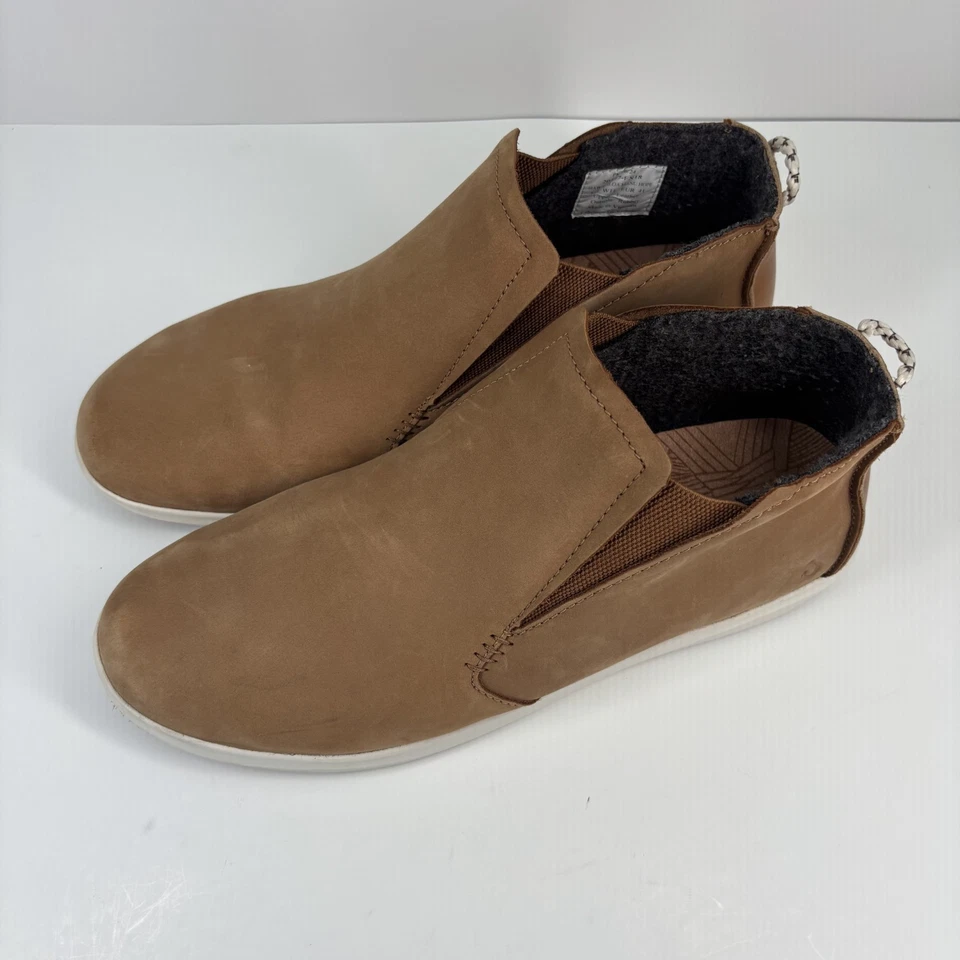 OluKai Hawai‘iloa Manu Hope Women’s US 11 Brown Nubuck Waterproof Sneaker Boots - Image 2 of 4