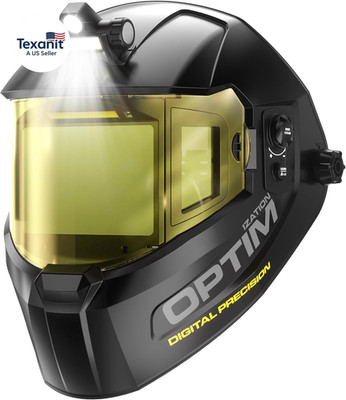 Welding Helmet with Light-Full Digital Filter, 7.2
