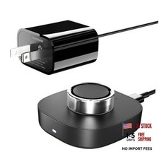 Charger for Oura Ring Gen4 Size 9 - Fast Charging Dock with USB-C 9 Black