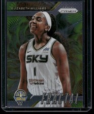 2024 Panini Prizm WNBA #14 Elizabeth Williams Fractal
