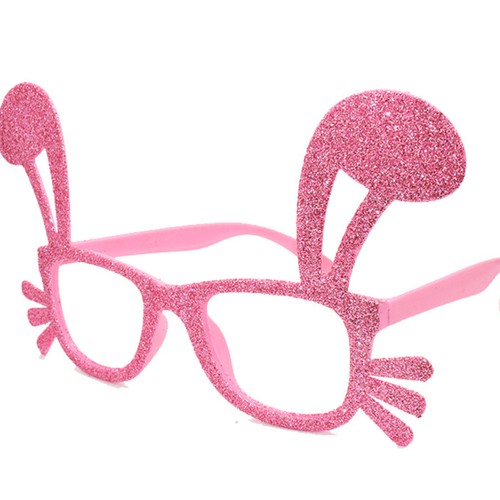 2PCS Creative Glasses Frame Funny Rabbit Ears Party Glasses Fancy Dress Up - Picture 2 of 11